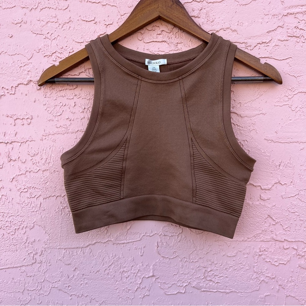 Bozzolo Tank Bra Top Cropped